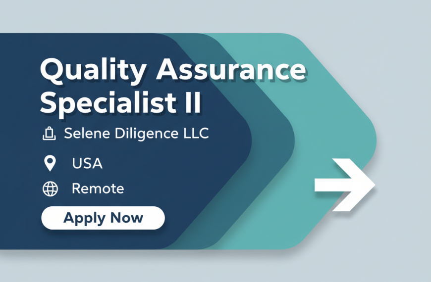 Quality Assurance Specialist II