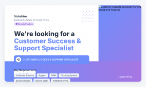 Customer Success & Support Specialist