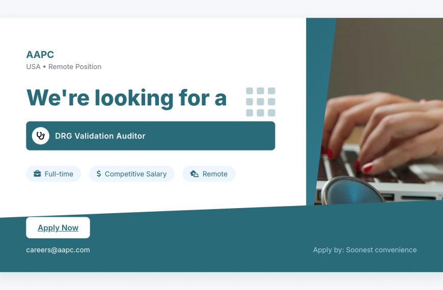 DRG Validation Auditor in Healthcare Compliance
