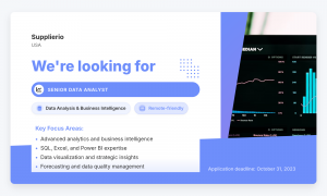 Senior Data Analyst – Driving Business Insights Through…