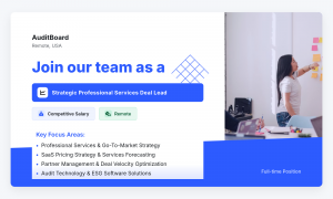Strategic Professional Services Deal Lead