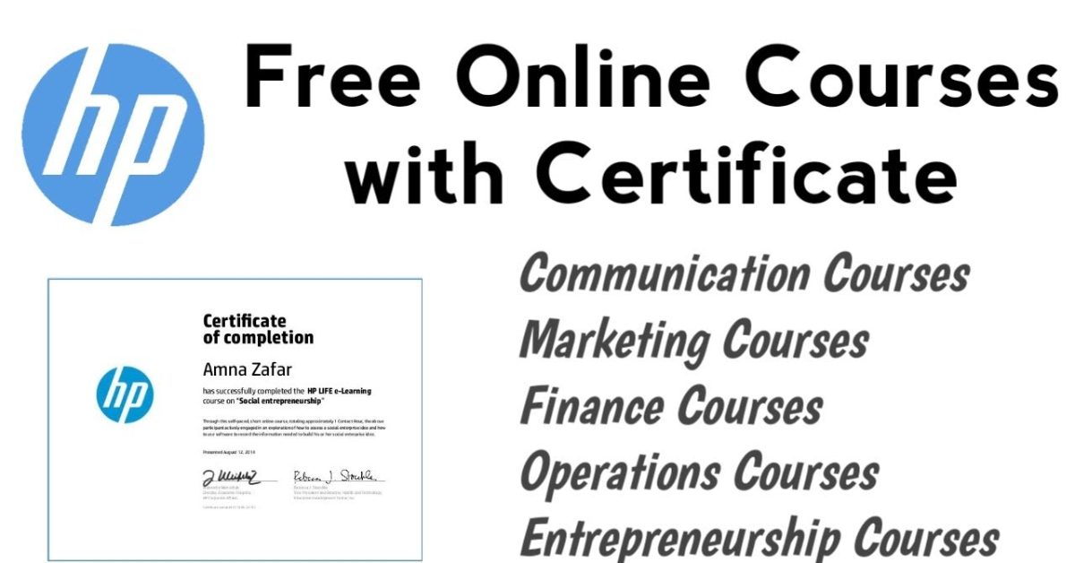 Free Digital Business Skills Training 2026: Get Certified by HP (No Degree Required)