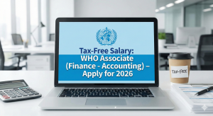 Graph showing financial growth for WHO Associate (Finance - Accounting) role