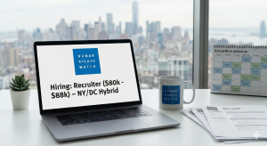 Human Rights Watch Recruiter analyzing candidate profiles for non-profit hiring