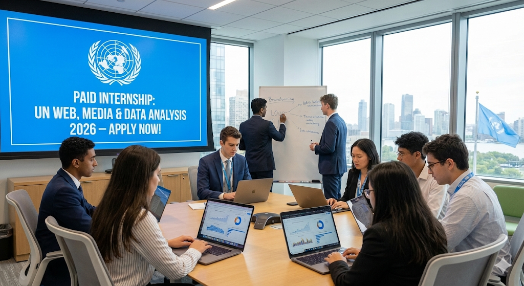 UN Paid Intern, Web, Media and Data Analysis