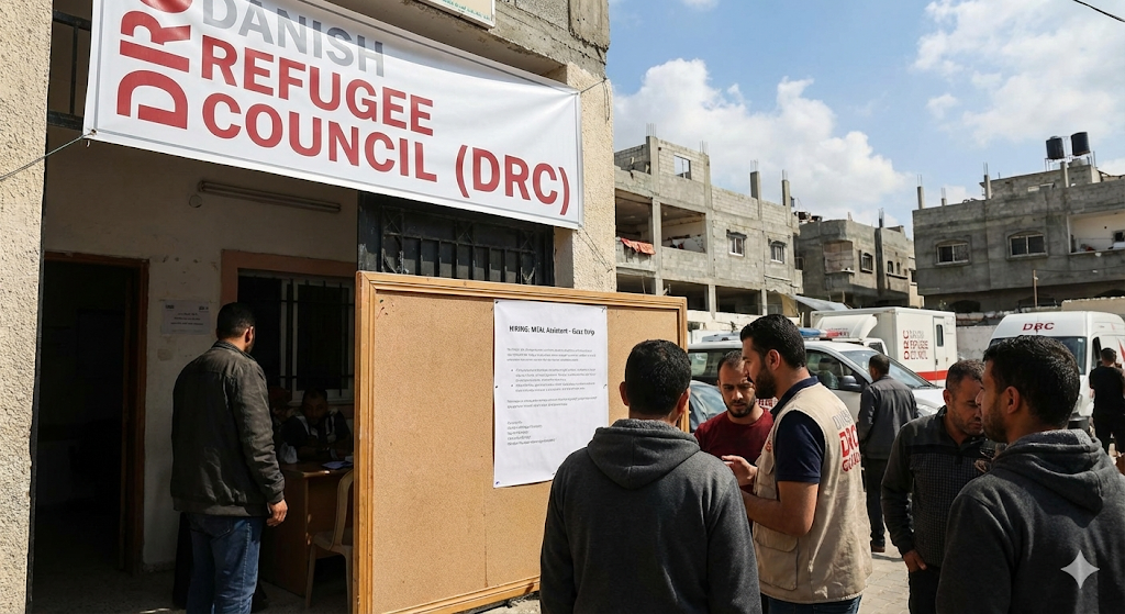 MEAL Assistant at Danish Refugee Council (DRC) – Gaza Strip 2026