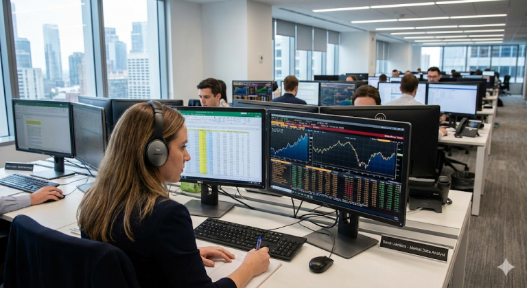 Market Data Analyst working environment