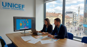 Graphic design consultants working environment