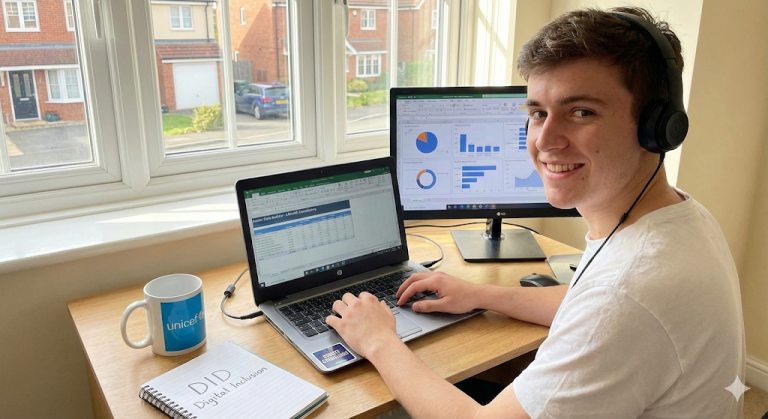 Junior Data Analyst UNICEF working environment