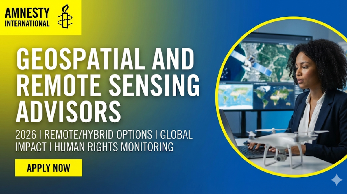 Geospatial and Remote Sensing Advisors working environment