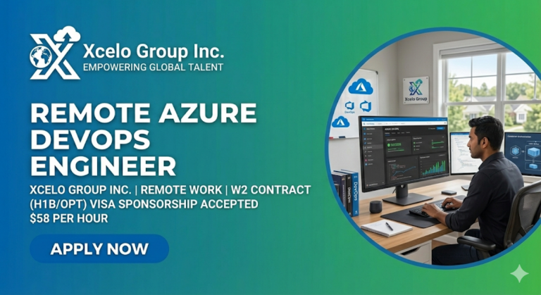 Remote Azure DevOps Engineer working environment