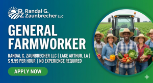 General Farmworker working environment