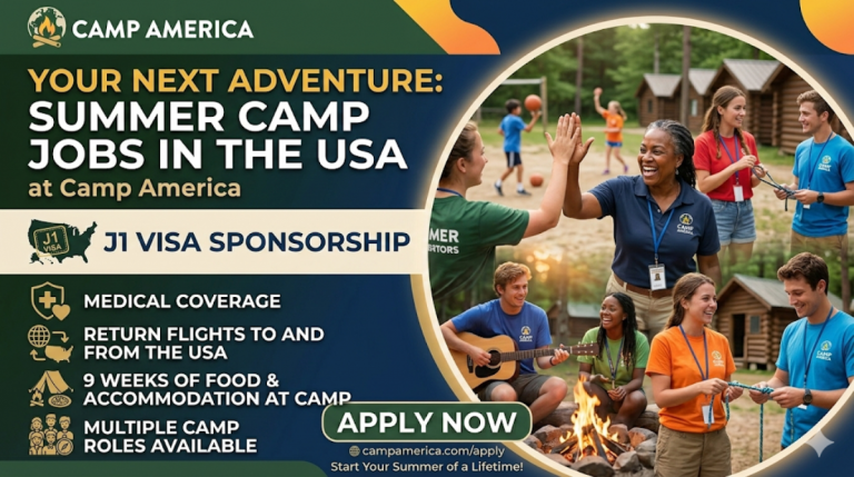 Summer Camp Jobs USA working environment