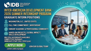 2026 Summer Internship working environment