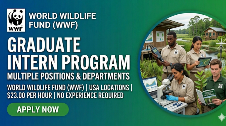 WWF Graduate Intern DC working environment