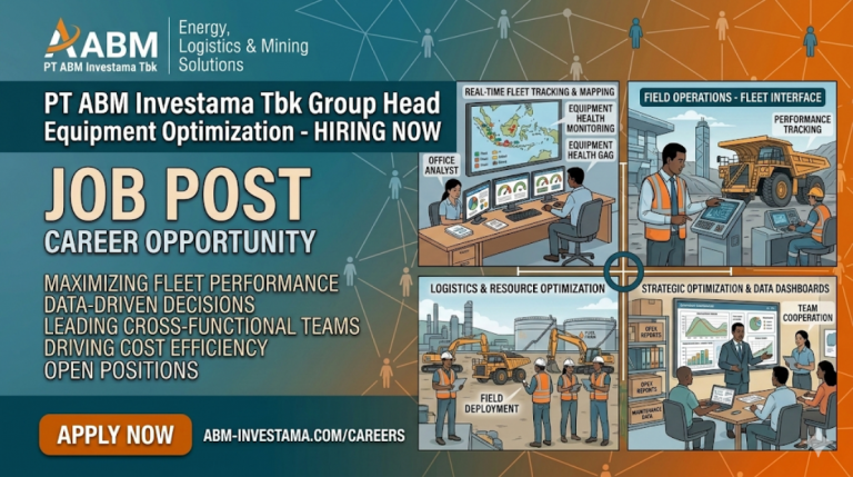 Group Head Equipment Optimization South Jakarta working environment