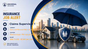 Claims Supervisor — Insurance job opening