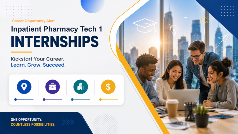 Inpatient Pharmacy Tech — paid internship