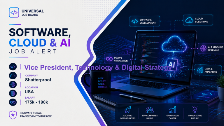 Vice President Technology — executive leadership role