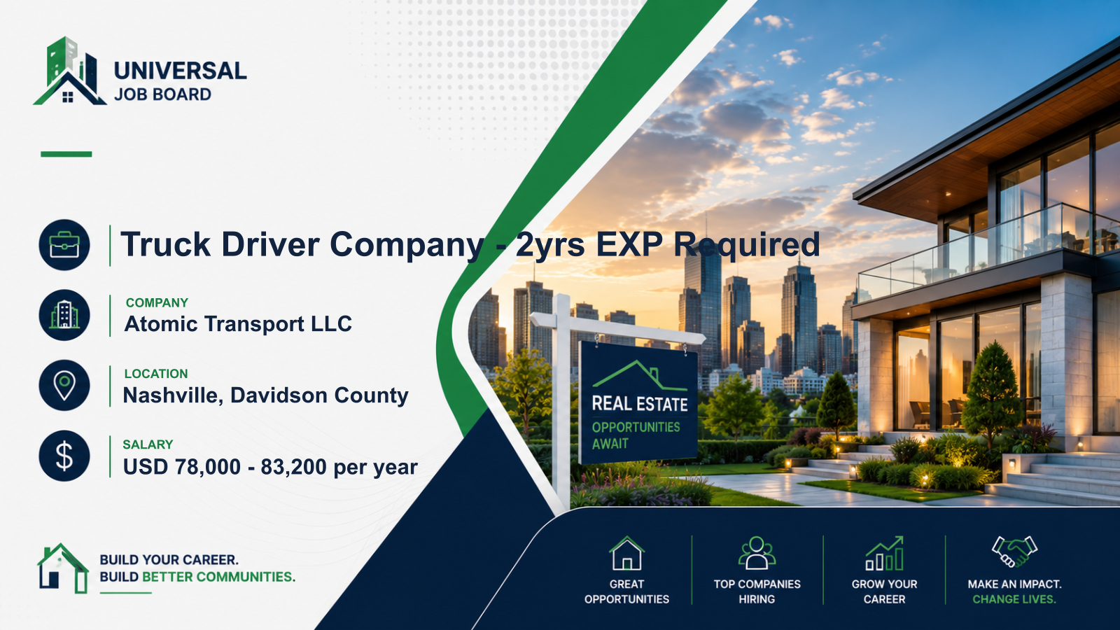 Truck Driver — Local Dry Van Role