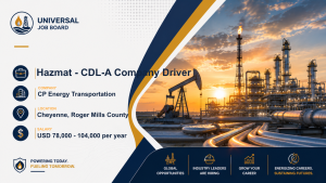 Hazmat CDL-A Company Driver - CP Energy Transportation openings