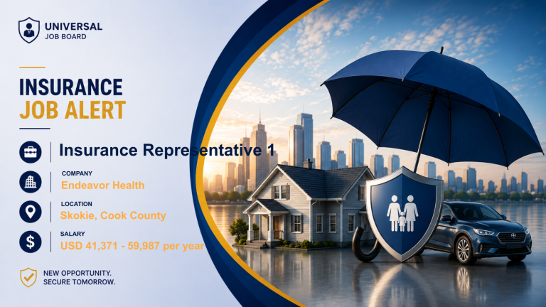 Insurance Representative - hiring at Endeavor Health