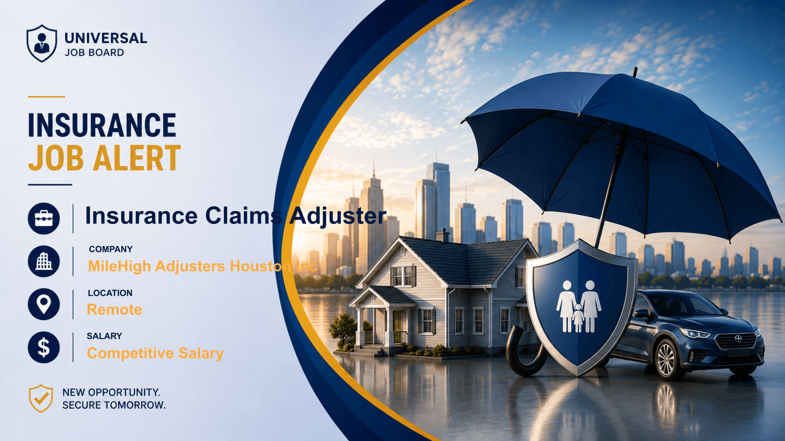 Insurance Claims Adjuster - MileHigh Adjusters Houston