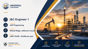 I&C Engineer - Energy and Oil Gas Industry