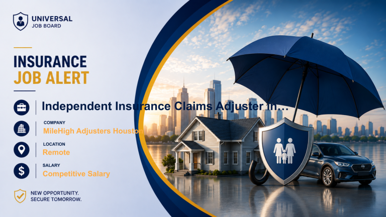 Independent Insurance Claims Adjuster — Alexander, Arkansas role