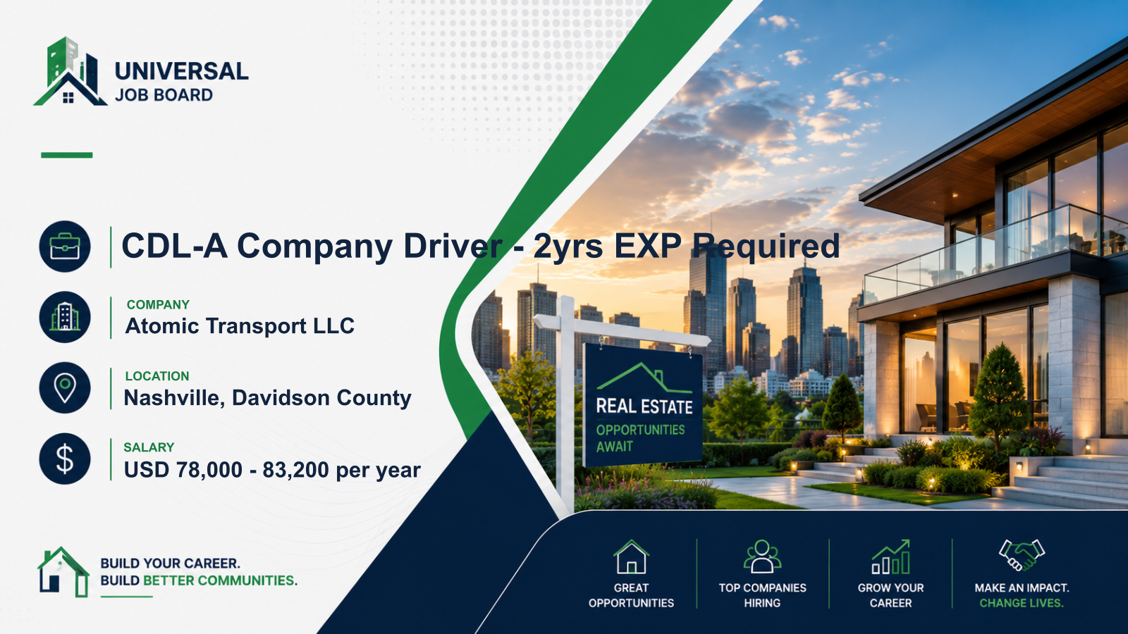 CDL-A Company Driver — Local Dry Van