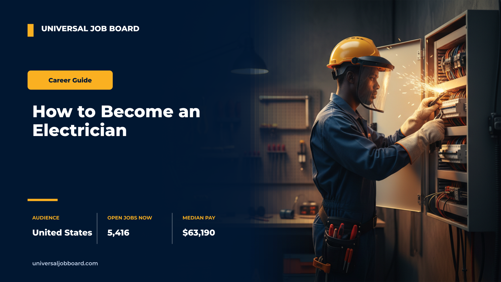 how to become an electrician -- apprentice wiring panel