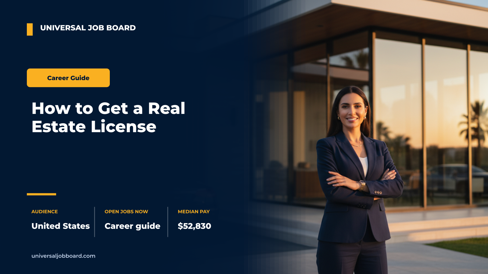 how to get a real estate license -- licensing steps checklist