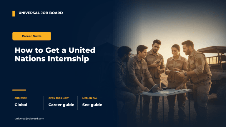 united nations internship -- application tips for students
